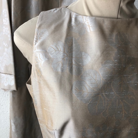 Givenchy silk floral dress and overcoat sz: 44 - Picture 10 of 12